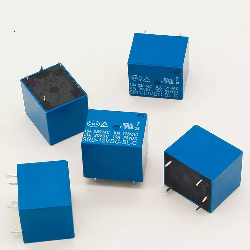 SRD-12VDC-SL-C Relay 12V - 250VAC 10A