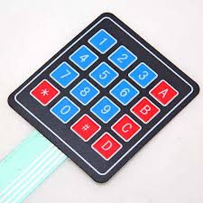 4x4 Membrane Switch Keypad