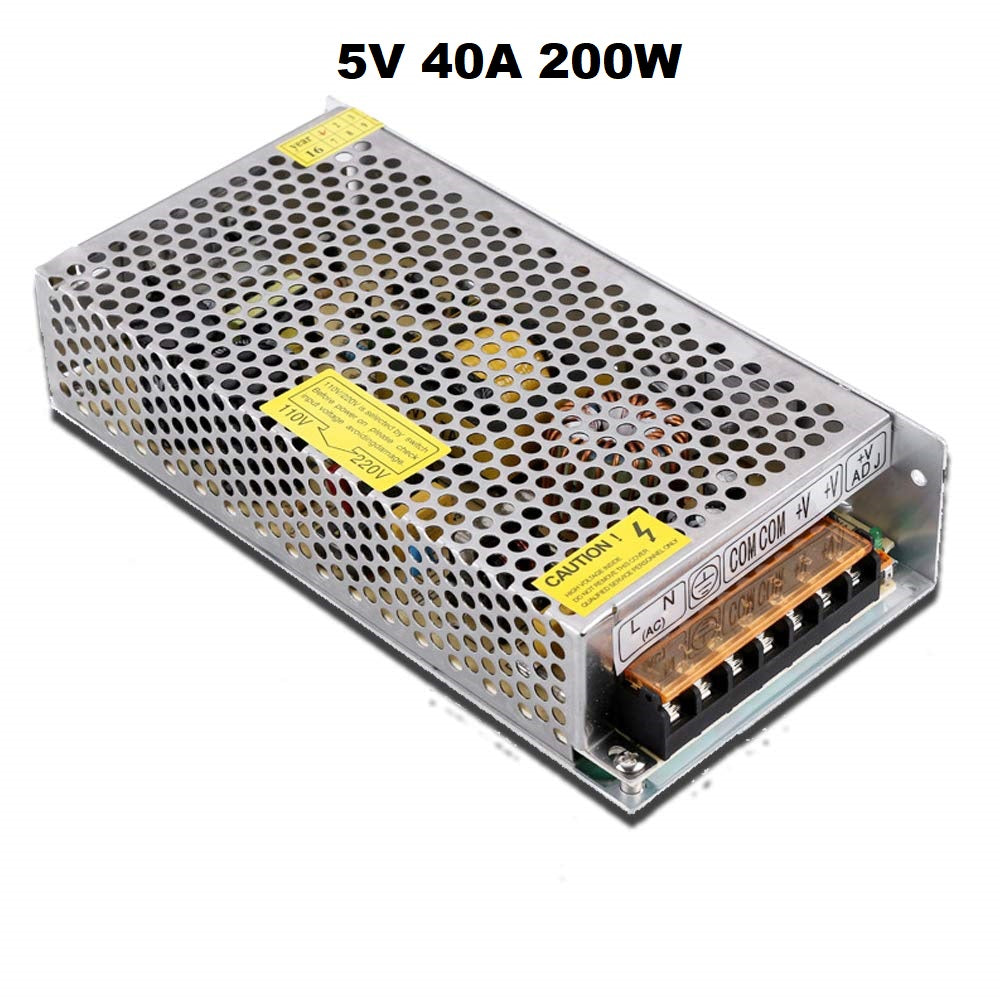 5V 40A SWITCHING POWER SUPPLY 200W