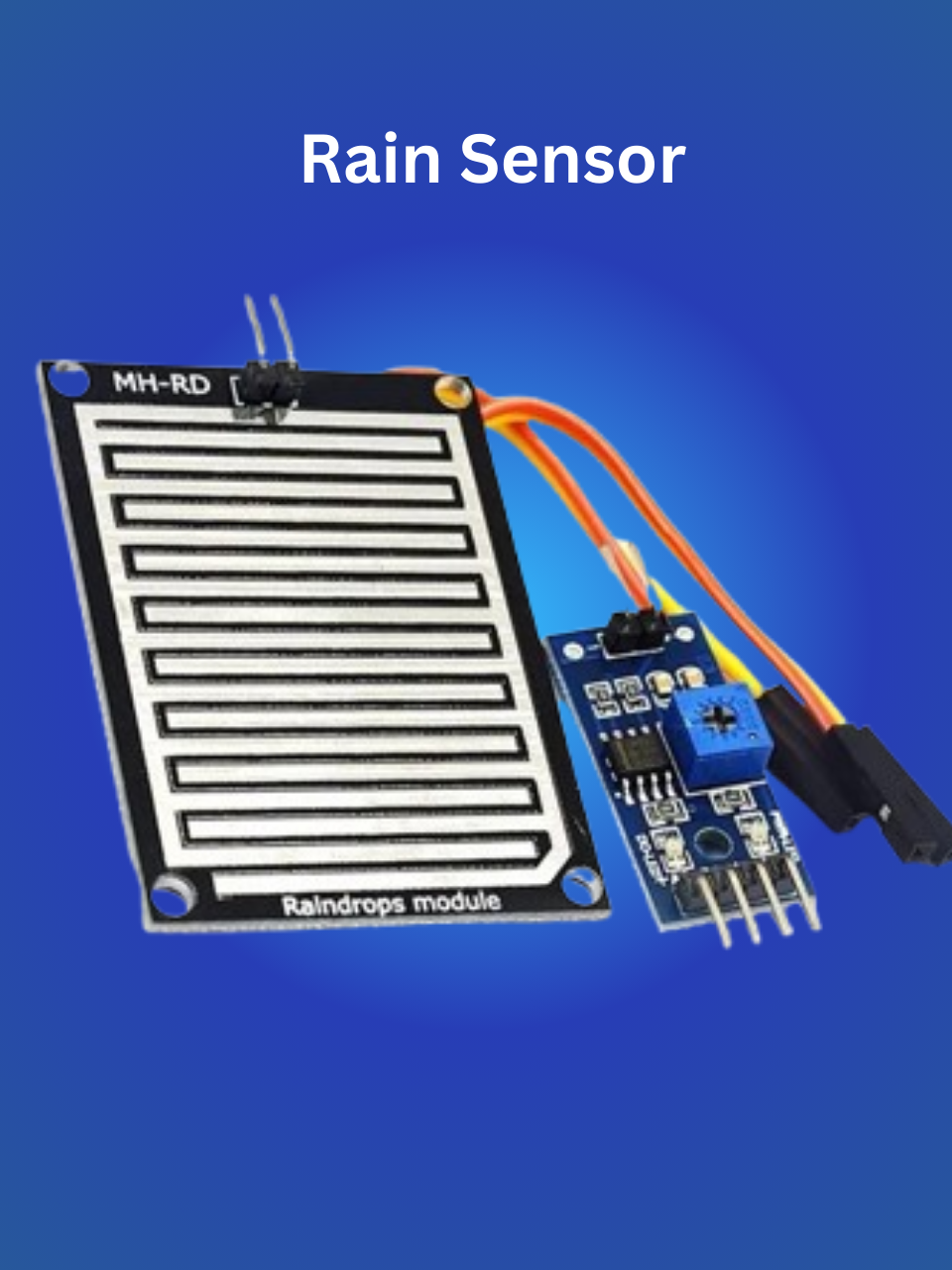 Rain Sensor Module  Arduino rain drop detection